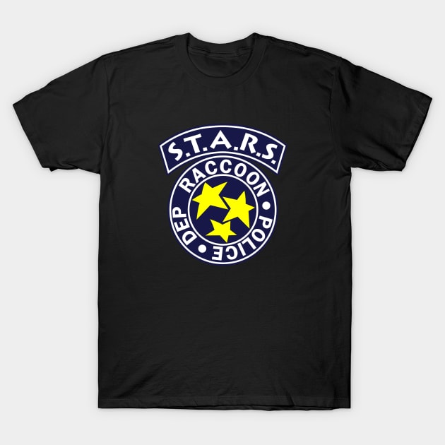 STARS RACCOON POLICE DEPARTMENT RESIDENT EVIL T-Shirt by MANSE